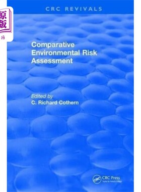 海外直订Comparative Environmental Risk Assessment 比较环境风险评估