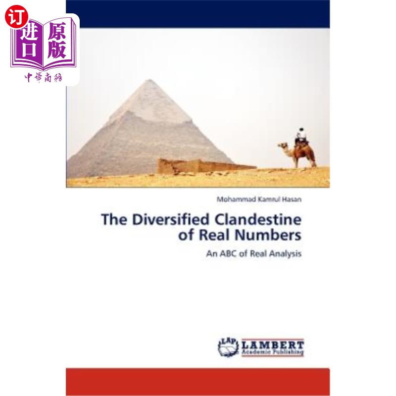 海外直订the diversified clandestine of real numbers 实数的多样化