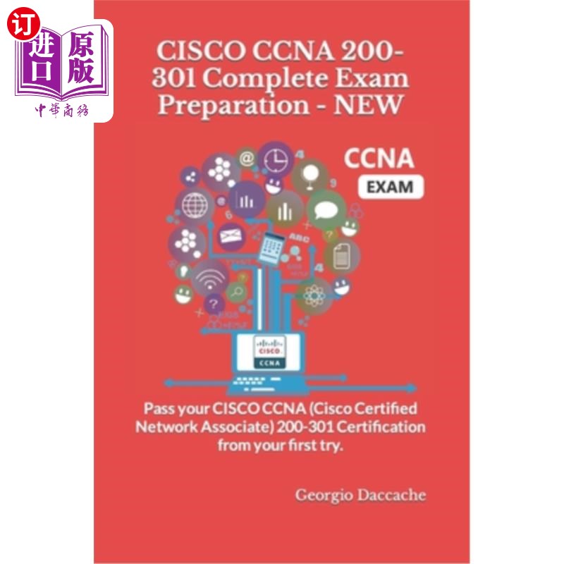 海外直订CISCO CCNA 200-301 Complete Exam Preparation - NEW: Pass your CISCO CCNA (Cisco  CISCO CCNA