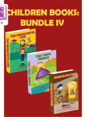 海外直订Children Books Bundle IV.: Three beautiful rhyming books for children. Pay 2 boo 儿童丛书四:三本美丽的押韵