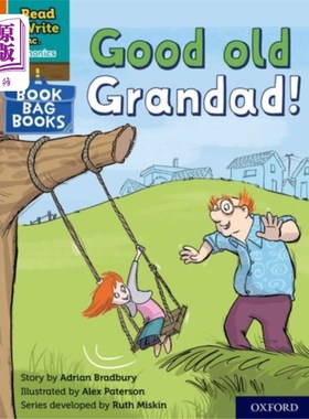 海外直订Read Write Inc. Phonics: Orange Set 4 Book Bag B... Read Write公司自然拼读:橙色套装4书袋书6好爷爷!