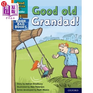 Orange Book Write Phonics 橙色套装 海外直订Read Write公司自然拼读 Set Inc. B... Bag 4书袋书6好爷爷 Read