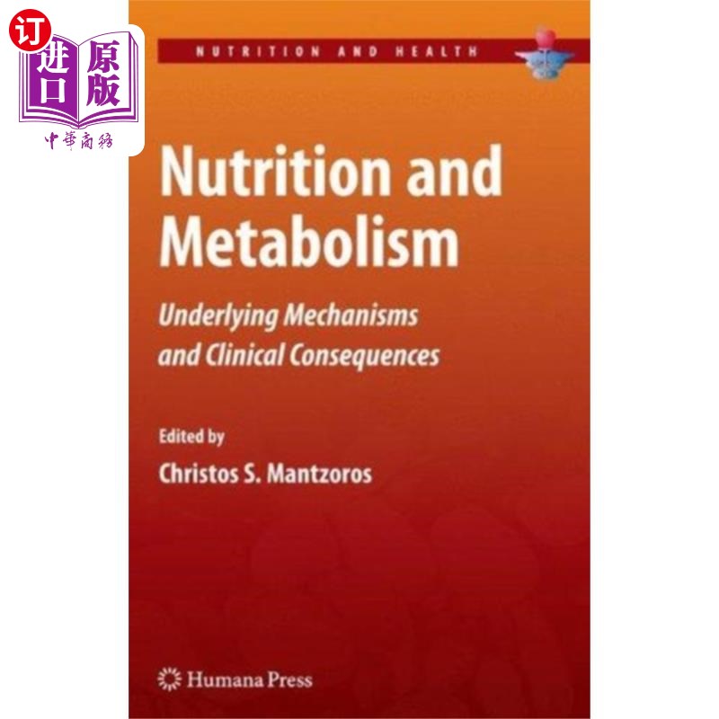 海外直订医药图书Nutrition and Metabolism 营养与新陈代谢