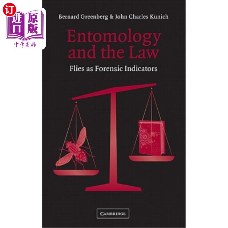 海外直订医药图书Entomology and the Law: Flies as Forensic Indicators 昆虫学与法律：苍蝇作为法医指标