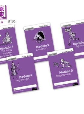 海外直订Read Write Inc. Fresh Start: Modules 1-5 - Schoo... Read Write公司新的开始:模块1-5 -学校包50