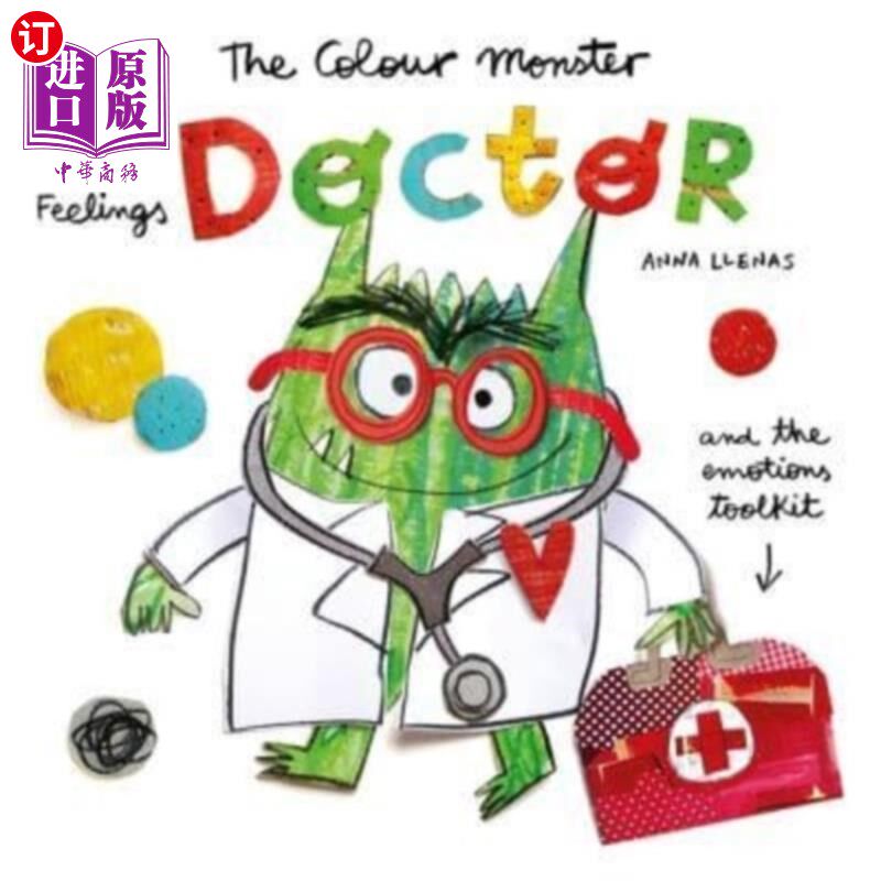 海外直订Colour Monster: The Feelings Doctor and the Emot... 颜色怪物:感觉医生和情绪工具包