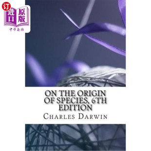 Species 第6版 the 物种起源 Origin Edition 海外直订On 6th