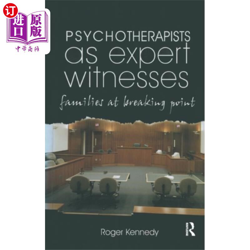 海外直订Psychotherapists as Expert Witnesses 作为专家证人的心理治疗师
