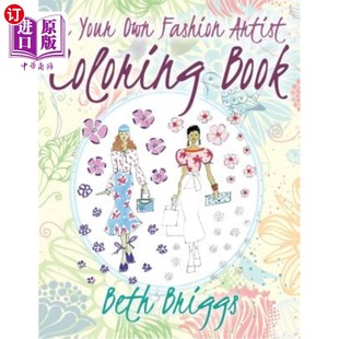 Fashion Artist 时尚 Your 艺术家——配色书 做你自己 Own Book 海外直订Be Coloring