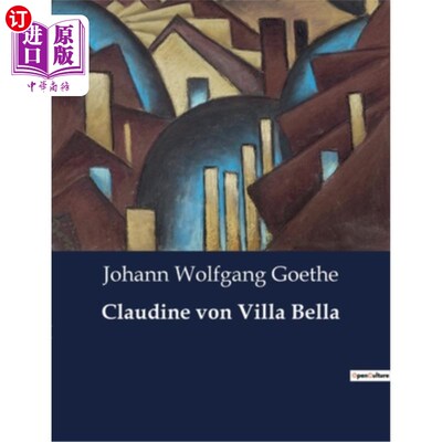 海外直订德语 Claudine von Villa Bella 可我是贝拉别墅的克劳汀