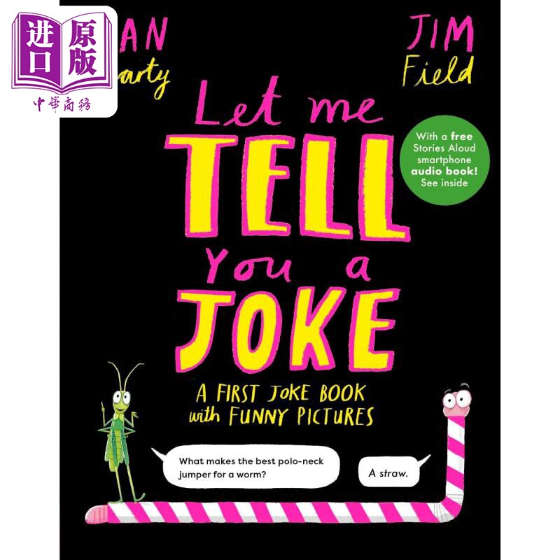 我来给你讲个笑话Let Me Tell You a Joke 英文原版 动物笑话图画书 50个令人捧腹大笑的笑话配以搞笑的图片 精装【中商原版?