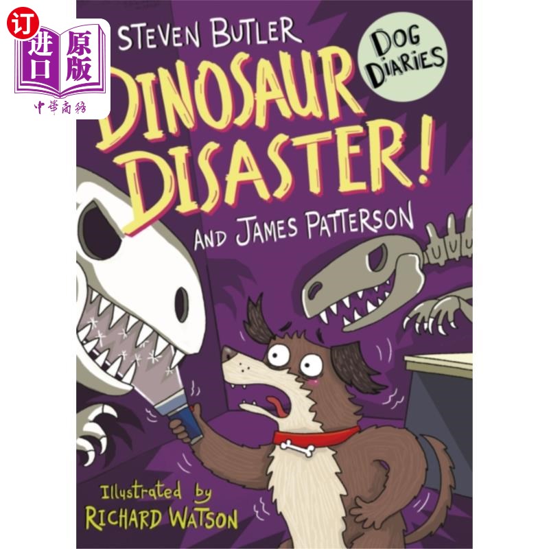 海外直订Dog Diaries: Dinosaur Disaster! 狗日记:恐龙灾难!