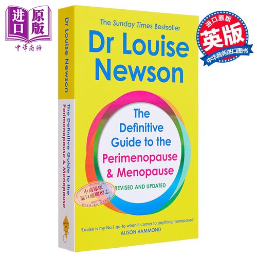 围绝经期专业指南 女性健康 The Definitive Guide to the Perimenopaus 英文原版 Louise Newson 更年期【中商原版】
