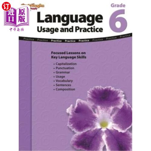 海外直订Language: Usage and Practice Reproducible Grade 6 语言:用法和实践可重复等级6