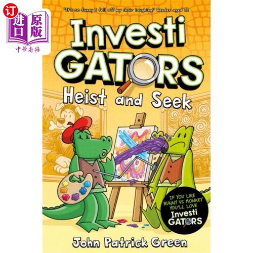 海外直订InvestiGators: Heist and Seek 调查人员:抢劫和寻找