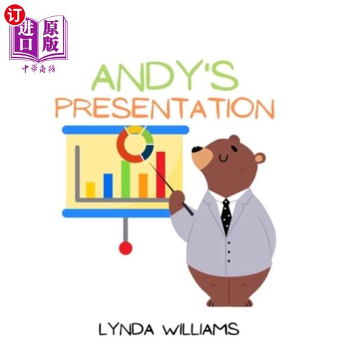 海外直订Andy's Presentation Bear Story for Small Toddlers 安迪的小熊演讲故事给幼童