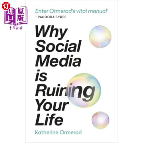 海外直订Why Social Media Is Ruining Your Life 为什么社交媒体正在毁掉你的生活