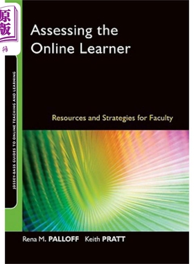现货 在线学习者评估 Assessing The Online Learner 英文原版Jossey Bass 中商原版