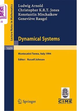 海外直订Dynamical Systems: Lectures Given at the 2nd Session of the Centro Internazional 动力系统：在蒙特卡蒂尼Term