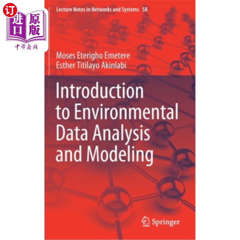 海外直订Introduction to Environmental Data Analysis and Modeling 环境数据分析与建模导论
