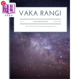 海外直订Vaka Generation Rangi卷3 Seasons Star The 下一代 5季 Trek Next Vaka 星际迷航 Volume Rangi
