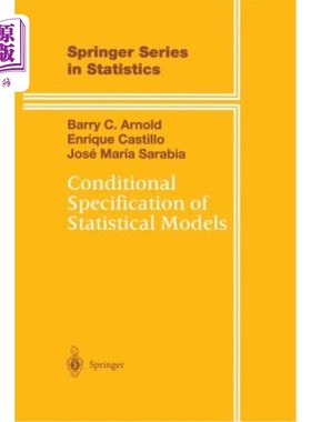 海外直订Conditional Specification of Statistical Models 统计模型的条件规范