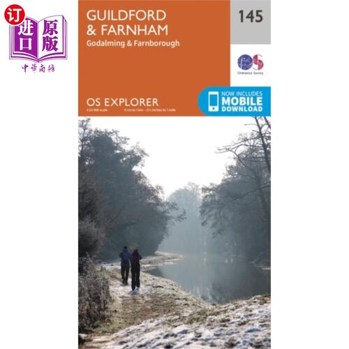 海外直订Guildford and Farnham 吉尔福德和法纳姆