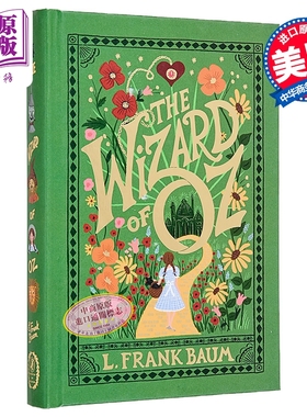 绿野仙踪 繁花封面版 经典文学系列 奇幻小说 The Wizard of Oz 英文原版 L Frank Baum【中商原版】