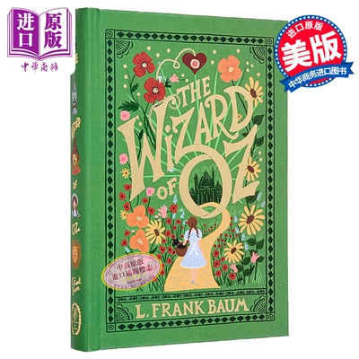 预售 绿野仙踪 繁花封面版 经典文学系列 奇幻小说 The Wizard of Oz 英文原版 L Frank Baum【中商原版】