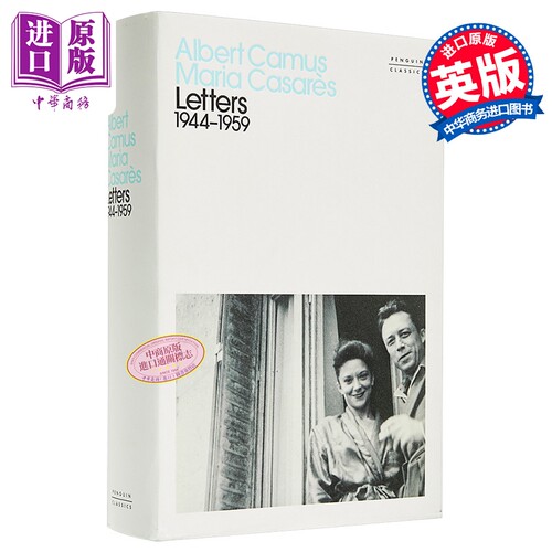 信件 1944-1959年 加缪‌ 玛丽亚·卡萨雷斯 Letters 1944-1959 英文原版 Albert Camus Maria Casarès【中商原版】