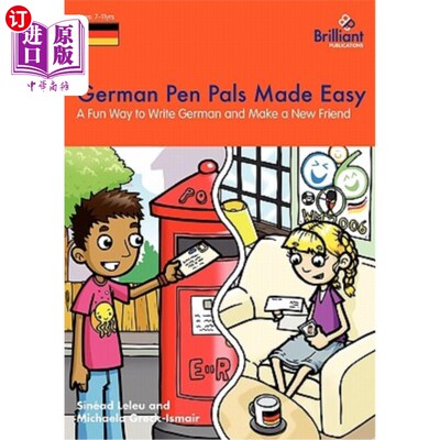 海外直订German Pen Pals Made Easy - A Fun Way to Write German and Make a New Friend 德语笔友轻松-一个写德语和结交新