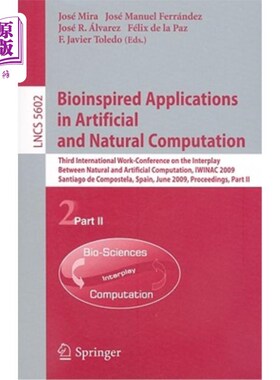 海外直订Bioinspired Applications in Artificial and Natural Computation 仿生在人工和自然计算中的应用