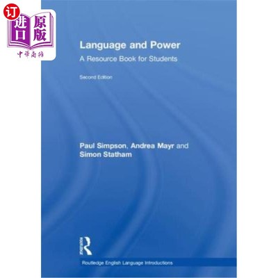 海外直订Language and Power: A Resource Book for Students 语言与权力:一本学生参考书