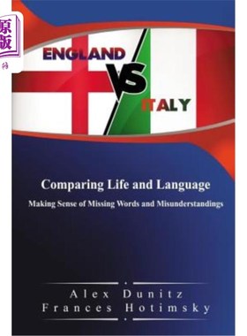 海外直订England vs Italy: Comparing Life and Language 英国vs意大利：生活与语言的比较