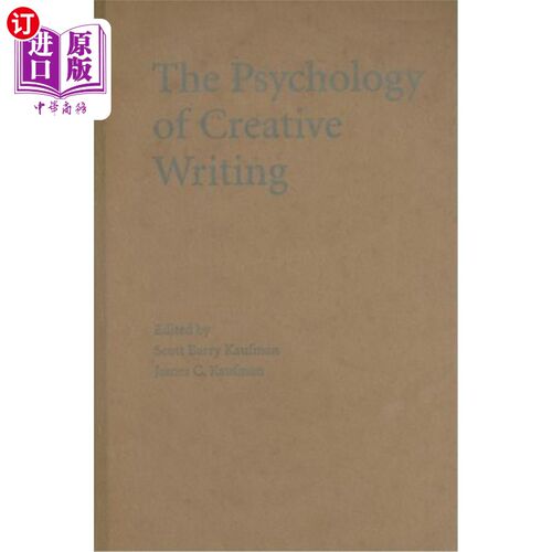 海外直订The Psychology of Creative Writing 创造性写作的心理学