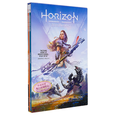 现货 地平线 零之曙光 绘本小说1-2 盒装 Horizon Zero Dawn 1-2 Boxed Set 英文原版 Anne Toole 绘本与绘本小说 【中商原版】
