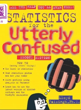 海外直订Statistics for the Utterly Confused 完全困惑的人的统计数字