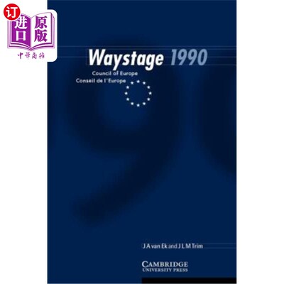 海外直订Waystage 1990: Council of Europe Conseil de l'Europe 1990年：欧洲委员会欧洲委员会