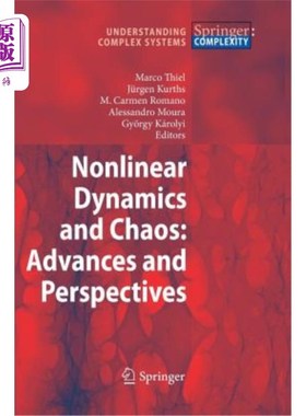 海外直订Nonlinear Dynamics and Chaos: Advances and Perspectives 非线性动力学与混沌:进展与展望
