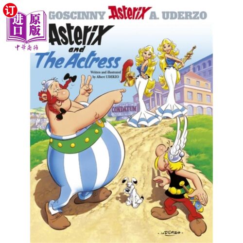 海外直订Asterix: Asterix and The Actress 阿斯特里克斯:阿斯特里克斯和女演员