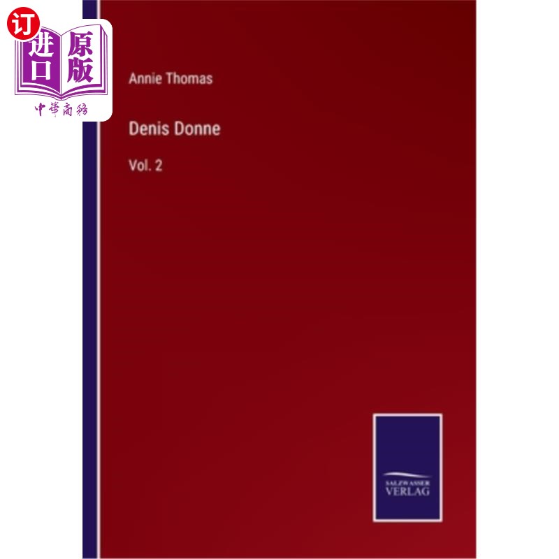 海外直订Denis Donne: Vol. 2 丹尼斯·多恩:第二卷