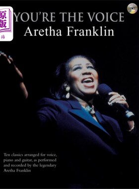 海外直订You're The Voice: Aretha Franklin 你是好声音:艾瑞莎·富兰克林