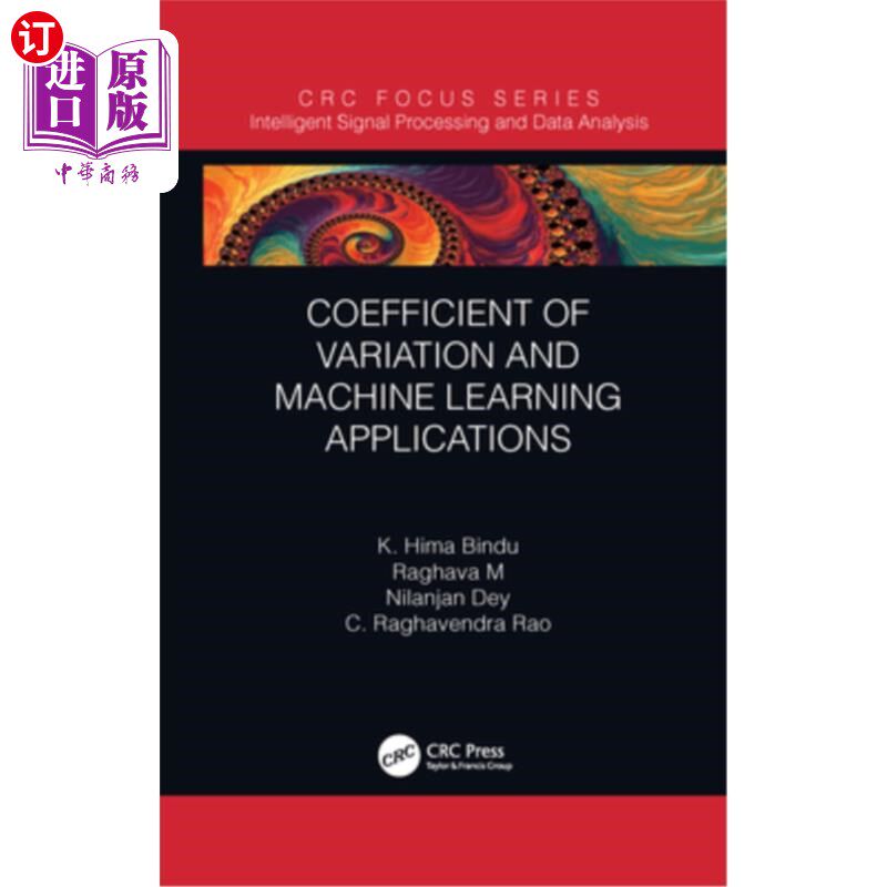 海外直订Coefficient of Variation and Machine Learning Applications 变异系数与机器学习应用