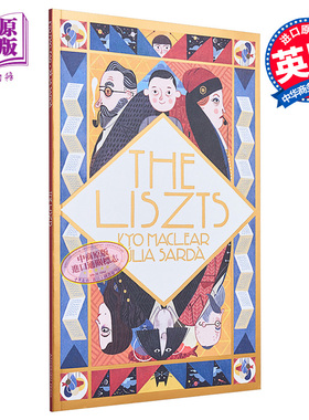 现货 【中商原版】西班牙插画师 Julia Sarda 英文原版 The Liszts 李斯特一家 趣味哲理故事绘本 5-8岁 精品绘本