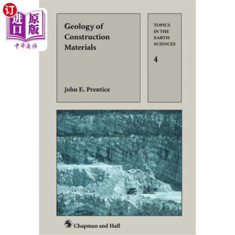 海外直订Geology of Construction Materials 建筑材料地质学