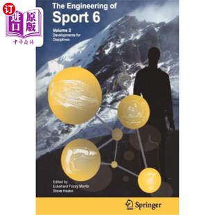 Volume Disciplines 体育工程6：第2卷：学科发展 for Sport Developments 海外直订Engineering