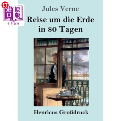 海外直订德语 Reise um die Erde in 80 Tagen (Gro?druck) 80天环游地球