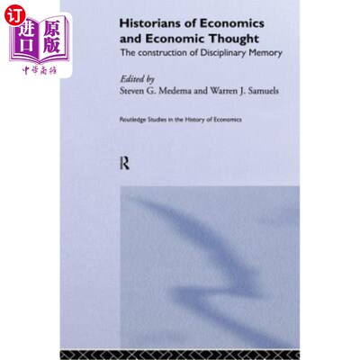 海外直订Historians of Economics and Economic Thought 经济史学家和经济思想史学家
