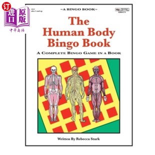 Bingo Book Human 人体宾果游戏书：在书中完成宾果游戏 Body Game 海外直订The Complete