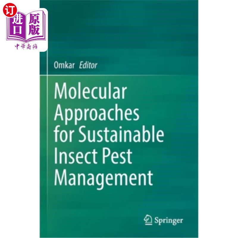 海外直订Molecular Approaches for Sustainable Insect Pest Management 可持续害虫管理的分子方法